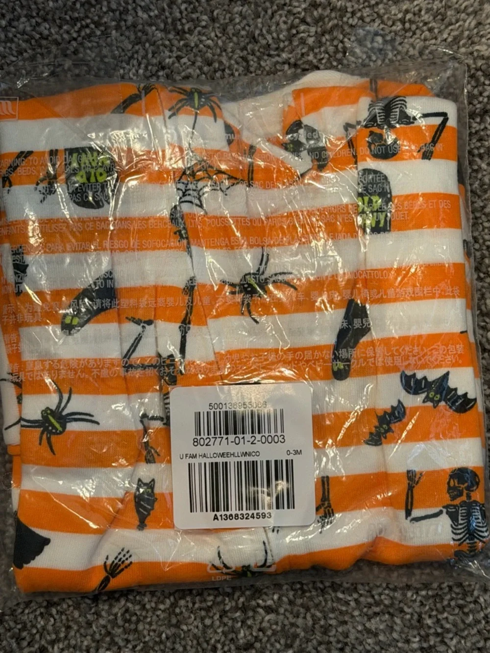 2 pair - NWT Old Navy Baby Halloween Pajamas 0-3M